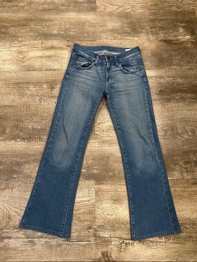 Women's 18th Amendment Garland Blue Flare Jeans Size 28